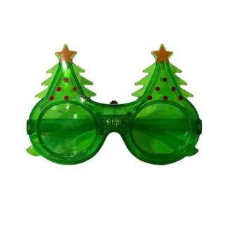Óculos Árvore Natal com Luz