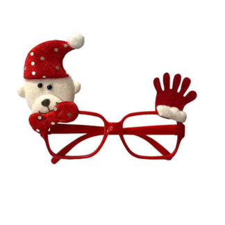 Óculos Natal Urso Polar sem Lentes