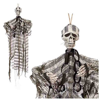 Boneco Esqueleto Prisioneiro 50 cm