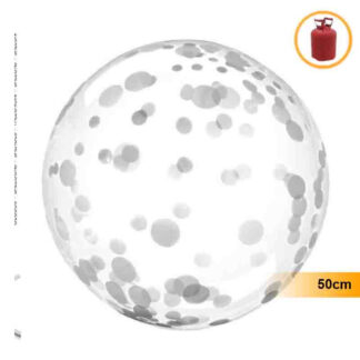 Balão Confettis 45 cm