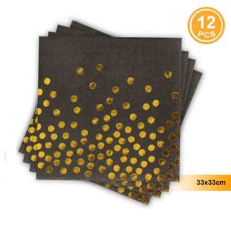Guardanapos Confettis 33x33 cm 12 un