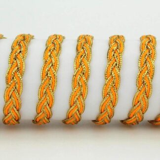 Entrançado Metalizado Bicolor