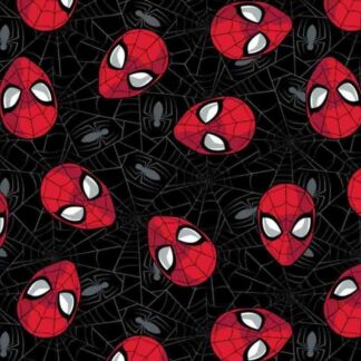 Tecido Estampado Spiderman Faces