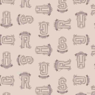 Tecido Estampado Símbolos Harry Potter