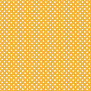 Tecido Estampado Bolas Mostarda