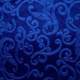 Veludo Lycra Relieve Azul