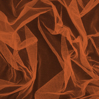 Tule Liso Espesso Laranja