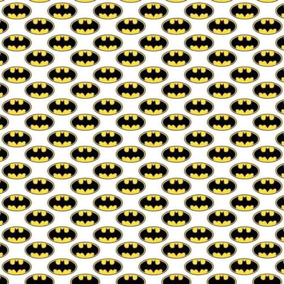 Tecido Estampado Logos Batman