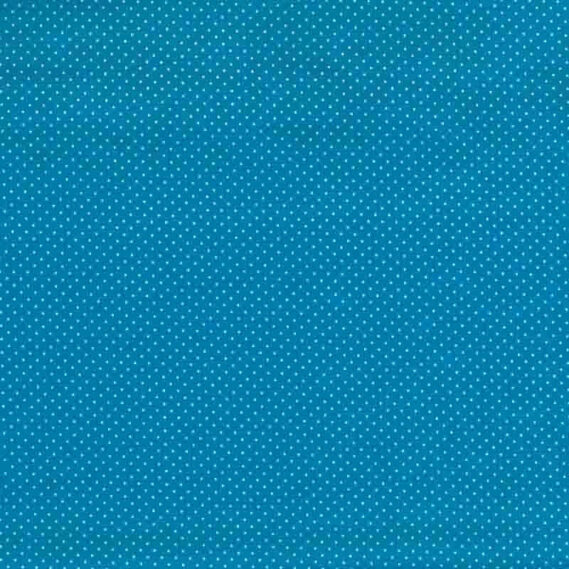 Tecido Estampado Dotty Azul