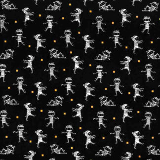 Tecido Estampado Múmias