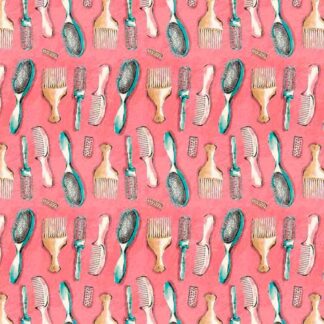 Tecido Estampado Escovas