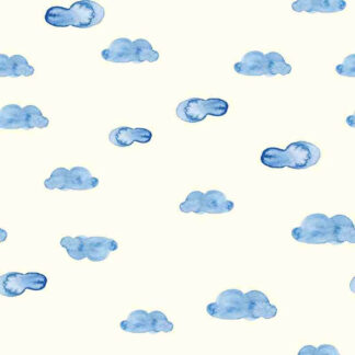 Tecido Estampado Nuvens