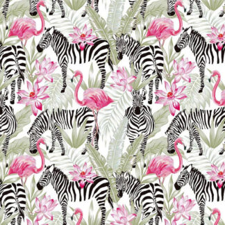 Tecido Estampado Zebras