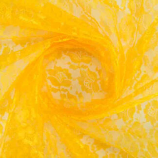 Renda Flores Polen Amarelo