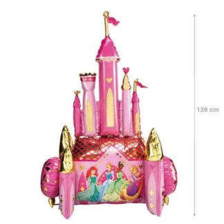 Balão Foil Castelo Princesas Disney 139cm