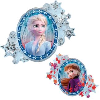 Balão Foil Anna e Elsa Frozen 76cm