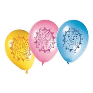 8 Balões Latex 11' Princesas