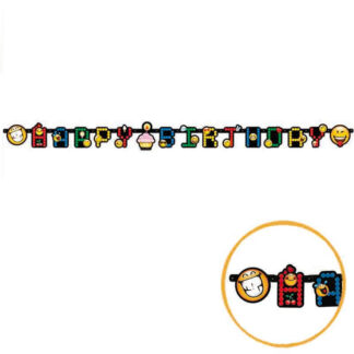 Banner Happy Birthday Emoji 1.93m