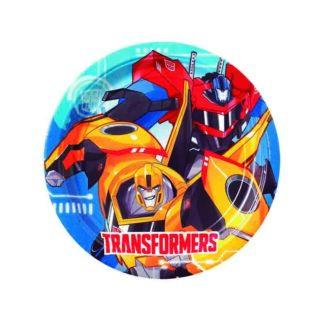 8 Pratos 23cm Transformers