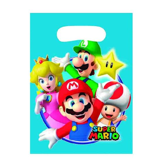 8 Sacos Oferta Super Mario