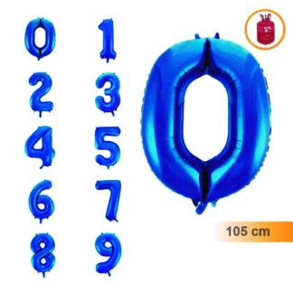 Balão Foil Números 42'' Azul