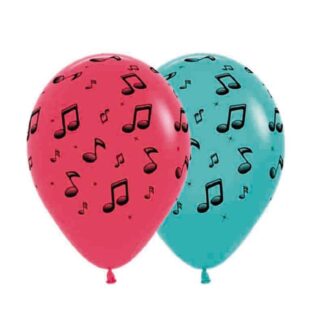 12 Balões Latex 12' Musica