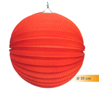 Balão Papel 30cm Vermelho