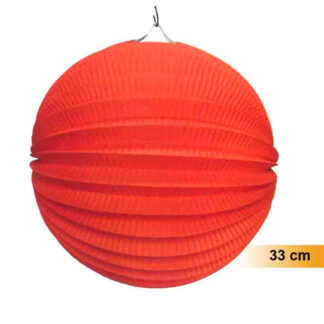 Balão Papel 33cm Vermelho