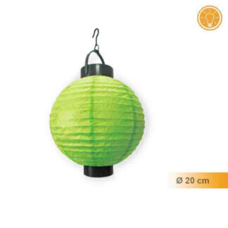 Balão Papel c luz 20cm Verde