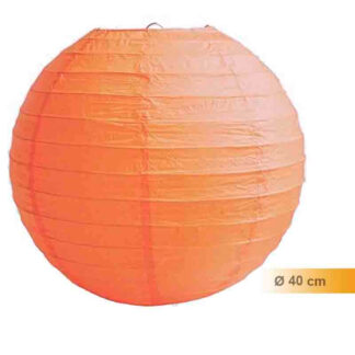 Balão Papel 40cm Laranja