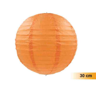 Balão Papel 30cm Laranja