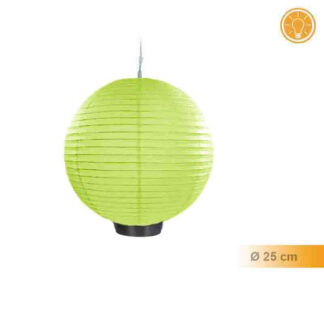 Balão Papel c luz 25cm Verde