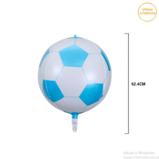 Balão Bola Futebol 62.4cm