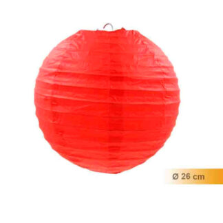 Balão Papel 26cm Vermelho
