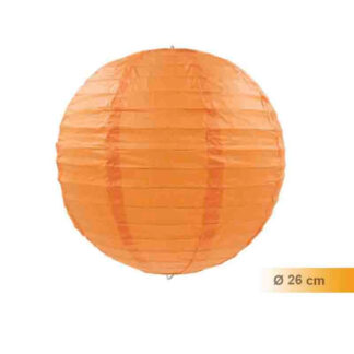 Balão Papel 26cm Laranja
