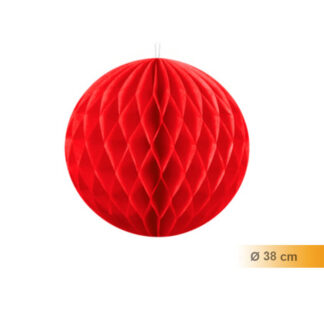 Balão Papel 38cm Vermelho