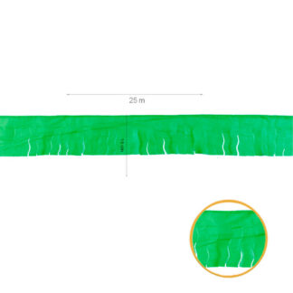 Grinalda Franja 25m Verde