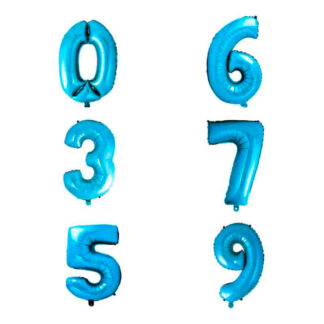 Balão Foil Números 32'' Azul
