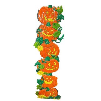 Decoração Abóboras Plástico 130 cm