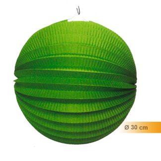 Balão Papel 30cm Verde