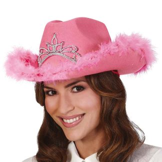 Chapéu Cowgirl Rosa
