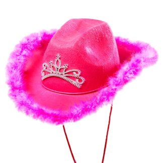 Chapéu Cowgirl Rosa