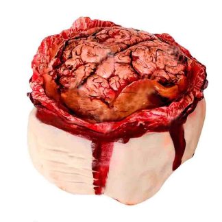 Chapéu Cabeça com Cérebro Latex