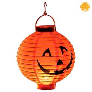 Lanterna Papel Abóbora