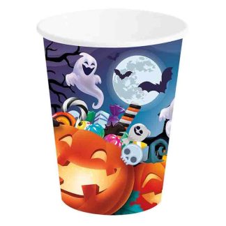 6 Copos Abóboras 240 ml