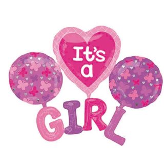 Balão Foil It´s a Girl
