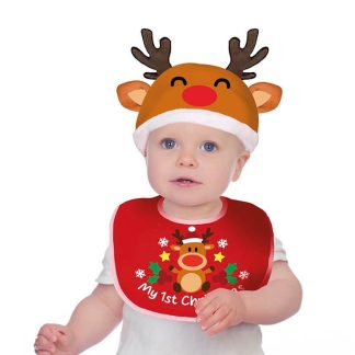 Conj. Gorro e Babete Rena