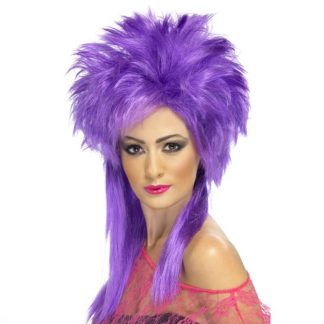 Peruca Punk Roxo