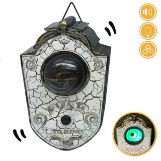 Campainha Olho com Som. Luz e Movimento