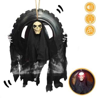 Boneco de Morte com Som. Luz e Movimento
